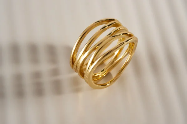 18K Gold Plated Rings